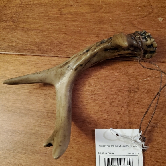 NWT Seasons by Nicole Antler Ornament - Picture 5 of 10